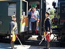Ankunft Kaiserzug - aus Salzburg!