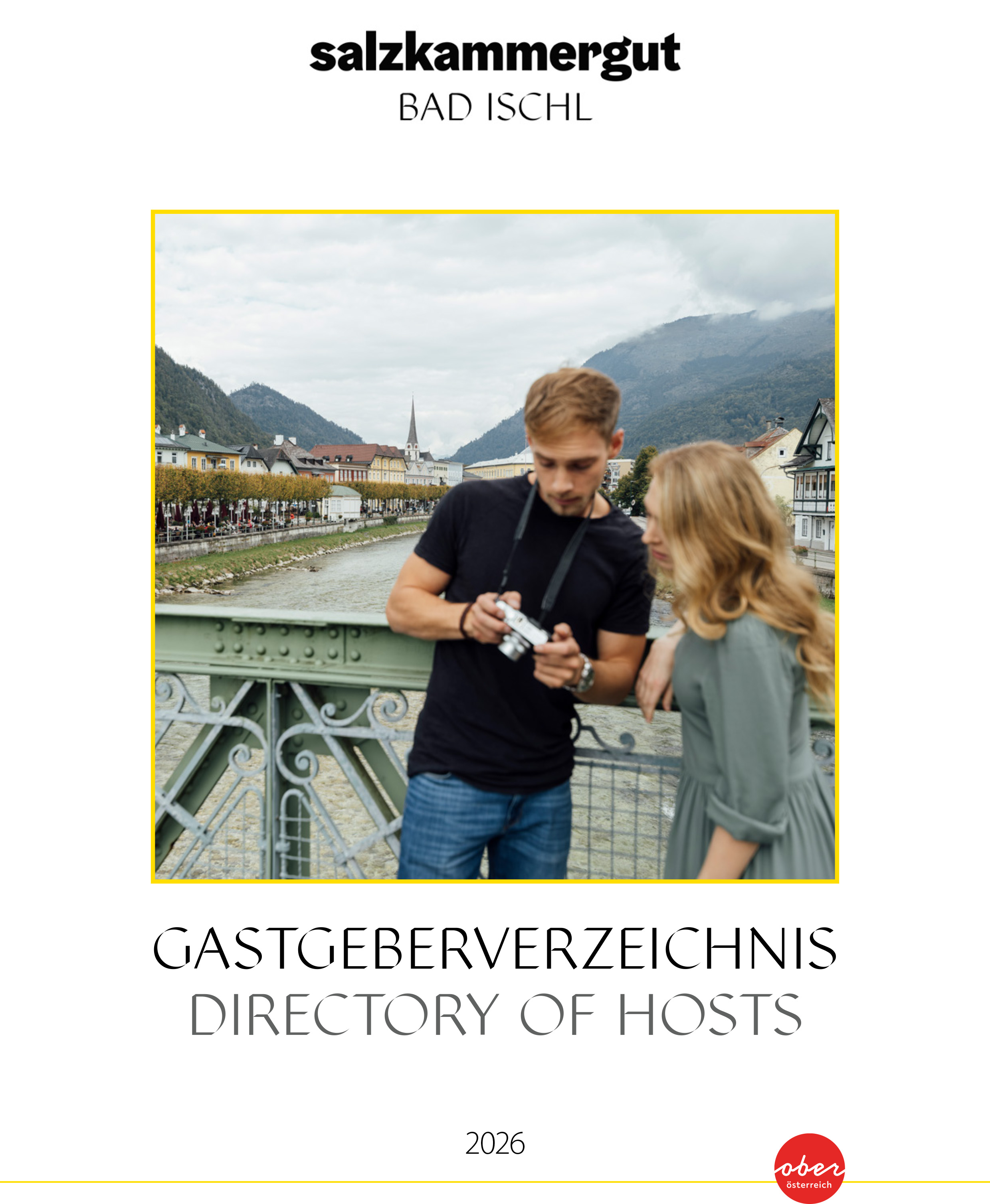 Gastgeberverzeichnis von Bad Ischl für 2026